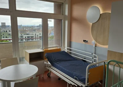 Návrh a realizace nemocničního pokoje