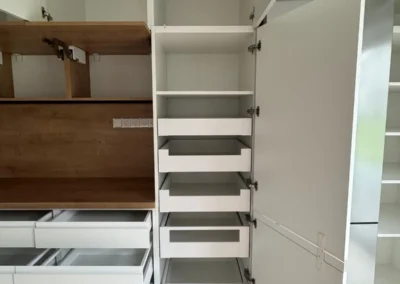 Návrh obývacího pokoje s kuchyní