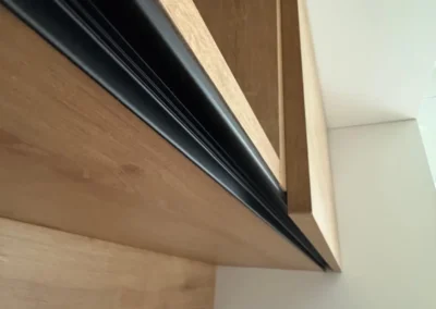 Návrh obývacího pokoje s kuchyní