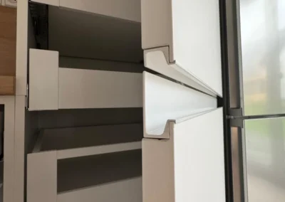 Návrh obývacího pokoje s kuchyní