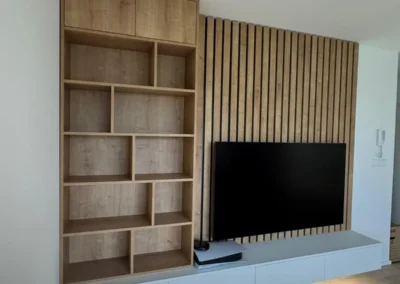 Návrh obývacího pokoje s kuchyní