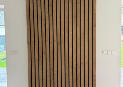 Návrh obývacího pokoje s kuchyní