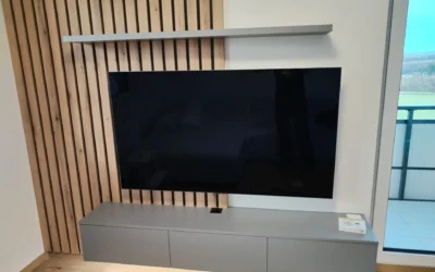 Návrh a realizace obývacího pokoje