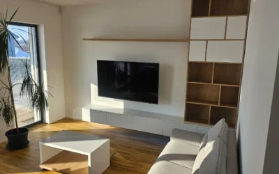 Návrh a realizace obývacího pokoje