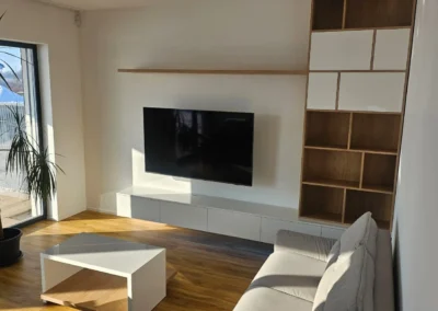 Návrh a realizace obývacího pokoje