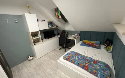 Návrh a realizace dětského pokoje pro kluka