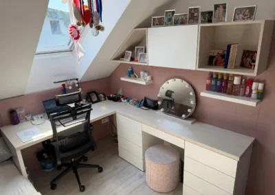Návrh a realizace dětského pokoje pro holku